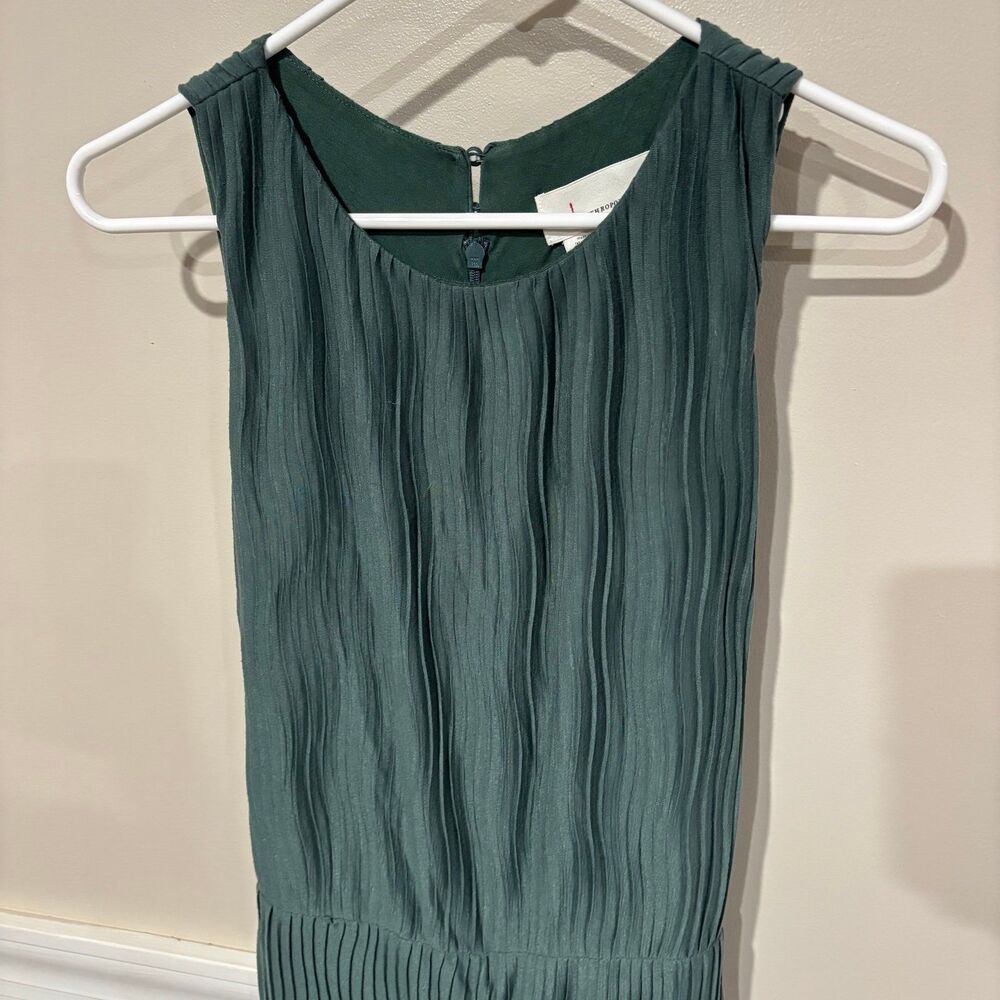 Anthropologie Marina Plisse Sleeveless Jumpsuit - Picture 5 of 10